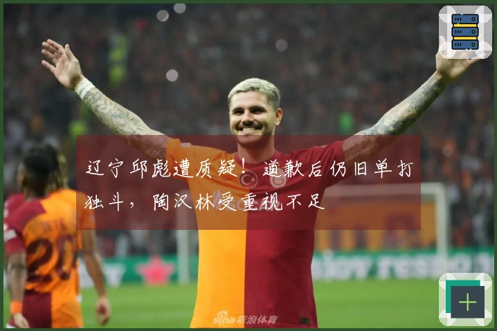 辽宁邱彪遭质疑！道歉后仍旧单打独斗，陶汉林受重视不足